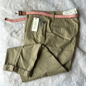 NWT Sonoma from Kohl’s size 14 khaki crop size 14